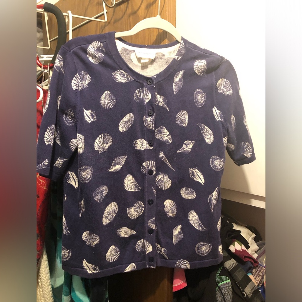 Bridgehampton/Isaac Mizrahi Live Shell Cardigan- 907 $35 or $30 w/offer